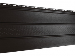 Софит Ю-Пласт Pro Коричневый с частичной перфорацией